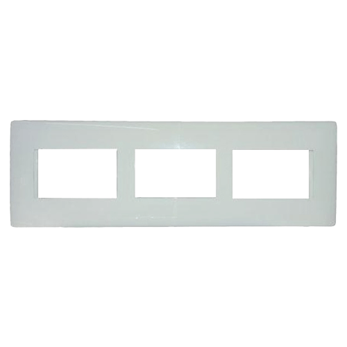 Legrand Mylinc 9M Silver Alu Cover Plate, 6763 87